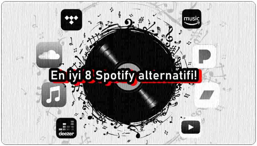 En İyi 8 Spotify Alternatifi