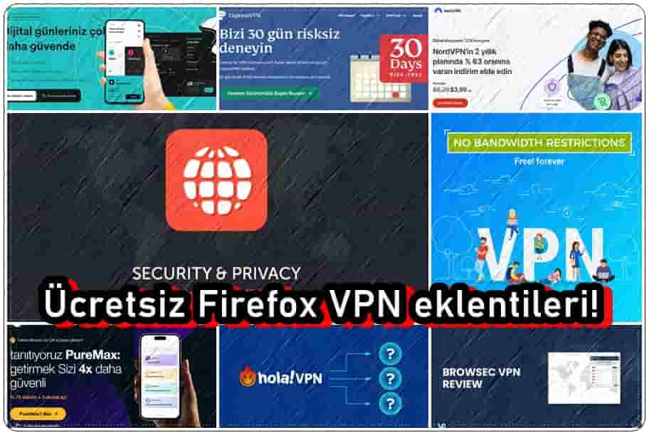Firefox Ücretsiz VPN Uygulaması