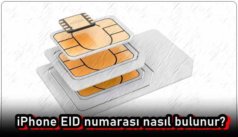iPhone EID Numarasını Bulma