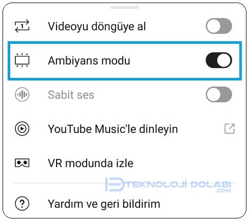 YouTube Ambiyans Modu Nedir, Ne İşe Yarar?