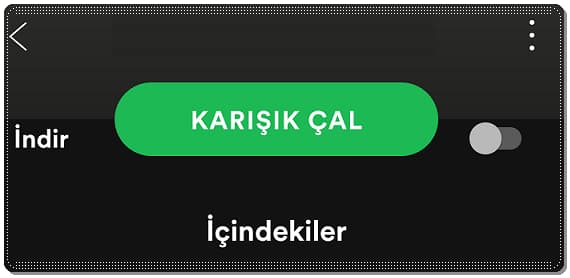 Spotify'ın Çalma Listesine Şarkı Eklemesini Durdurma