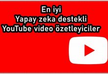 Yapay Zeka Destekli YouTube Video Özetleyiciler