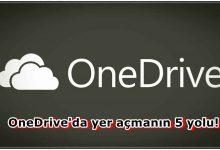 OneDrive'da Yer Açmanın 5 Yolu!